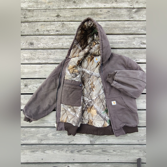 Carhartt Other - Rare Carhartt x Realtree Canvas Duck Jacket, Dark Cedar Men's size XL